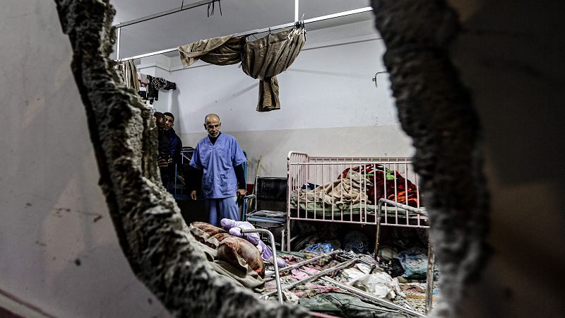 El hospital de Nasser está "completamente fuera de servicio" | Ver