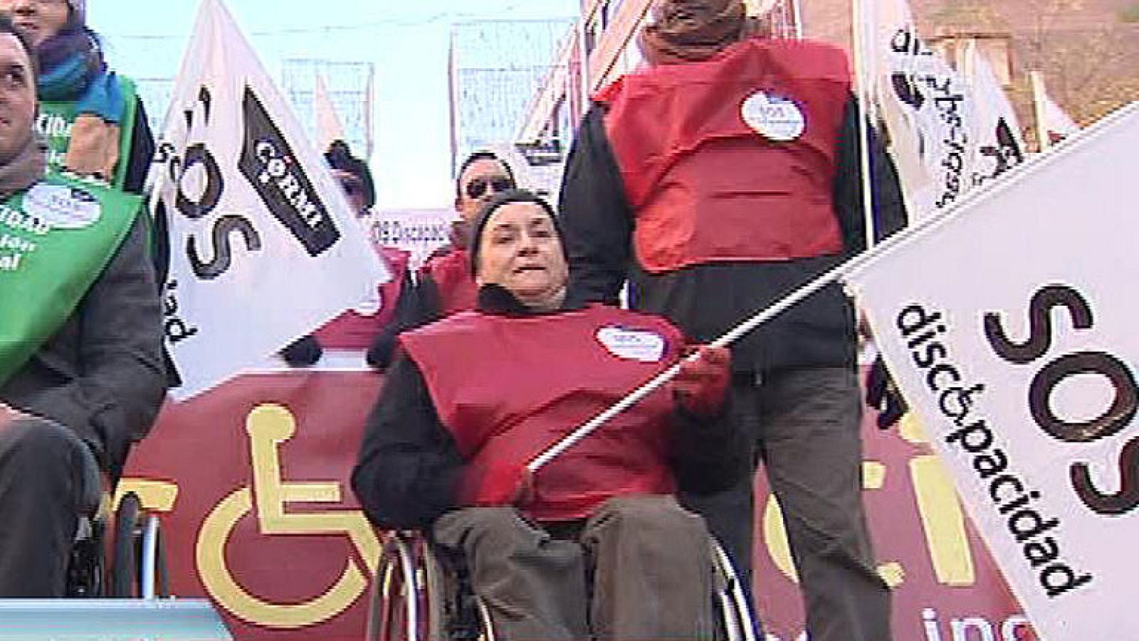 Miles de personas marchan en Madrid por los derechos de los discapacitados - Informativo 24h | Ver