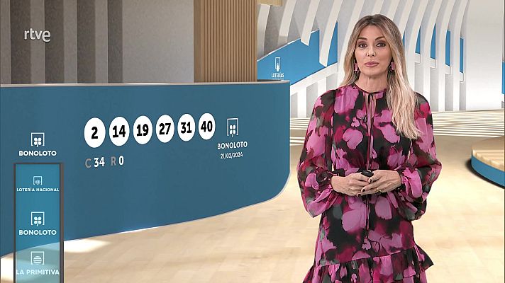 Loterías - Sorteo de la Bonoloto del 21/02/2024