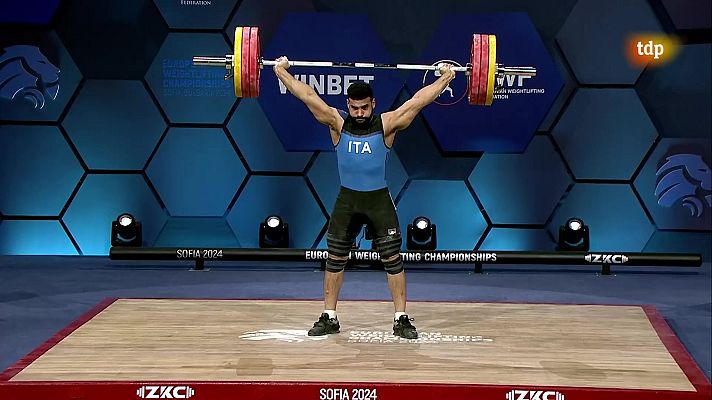 Halterofilia - Campeonato de Europa. Final 81kg Masculinos