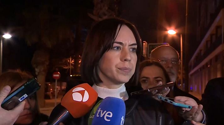 Informativo 24h - La ministra Diana Morant traslada el pésame a las víctimas del incendio