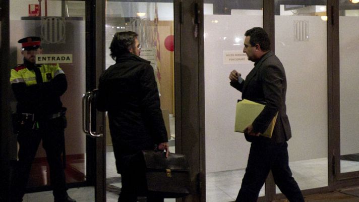 Telediario 1 - El juez concluye la tanda de declaraciones de imputados por la 'operación Mercurio'