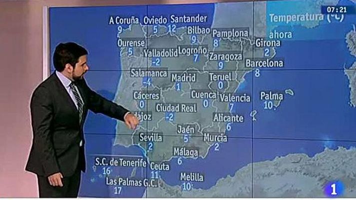 El tiempo - Sigue el intenso frío en toda España