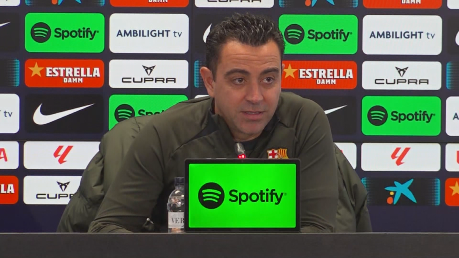 Xavi, antes de "una final por LaLiga", se imagina jugando con Bordalás - Fútbol | Ver