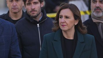 Mar�a Jos� Catal�, alcaldesa de Valencia: "El edificio ten�a licencia y todo el expediente en regla"