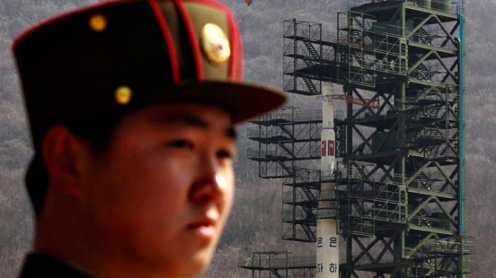 Telediario 1 - Cohete Corea del Norte