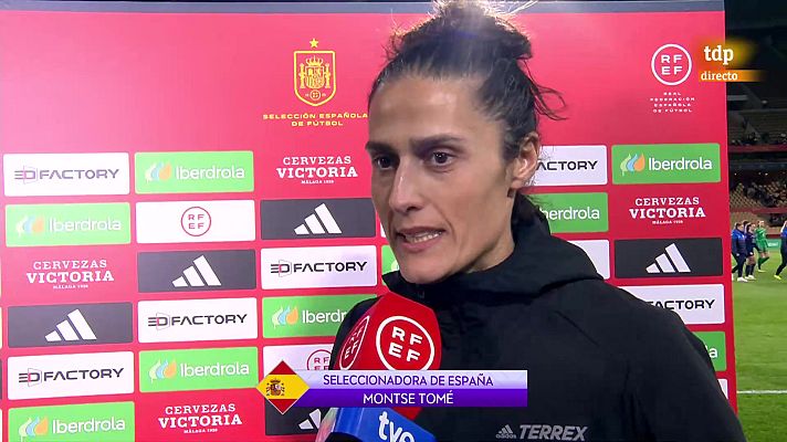 UEFA Nations League - Montse Tomé confía: España, "seria" candidata en los Juegos Olímpicos