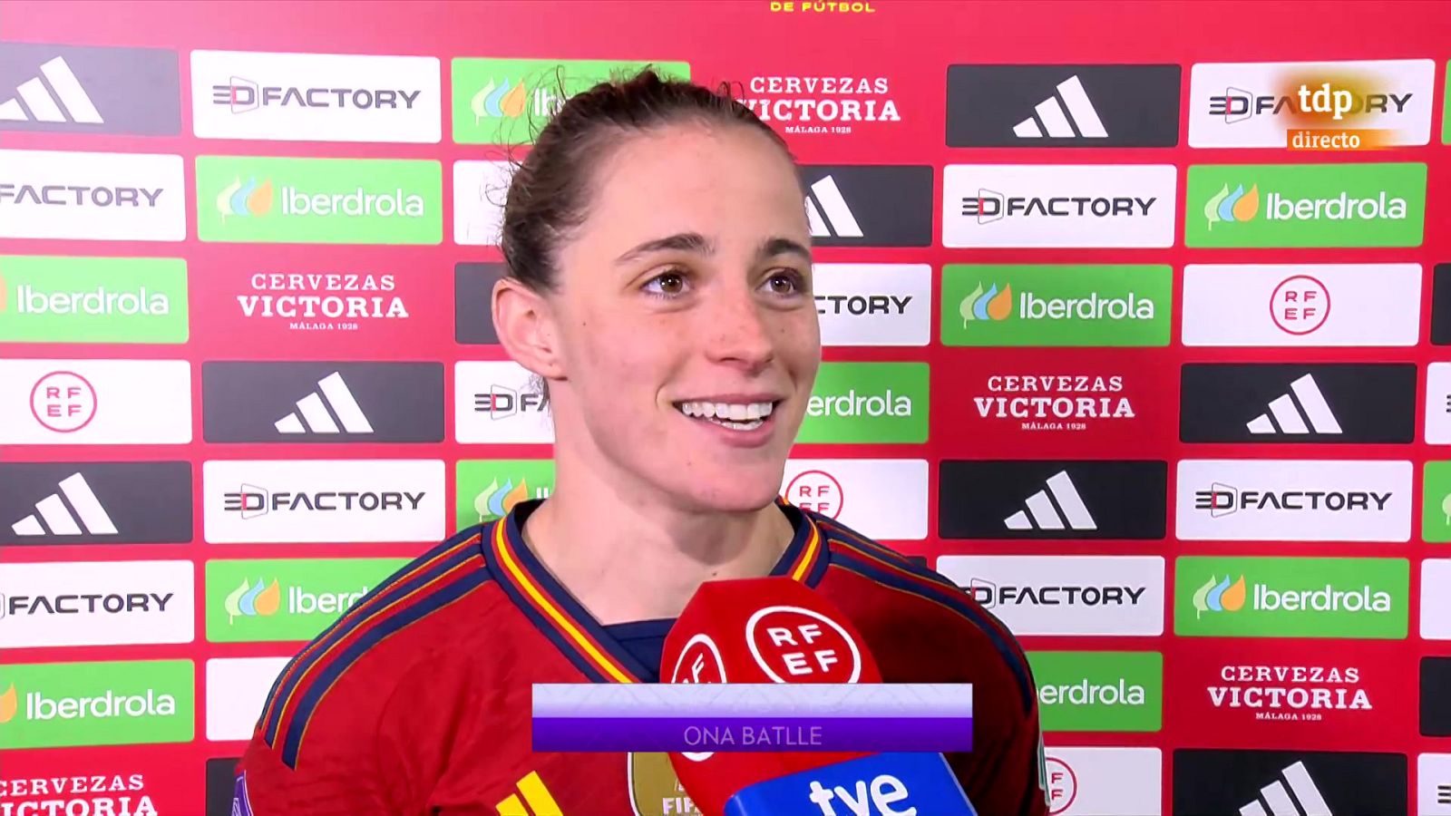 Ona Batlle, MVP: "Es un sueño estar en unos Juegos Olímpicos" - UEFA Nations League | Ver