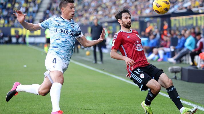 Resúmenes de LaLiga - Cádiz - Celta: resumen del partido de la 26ª jornada de Liga | Primera
