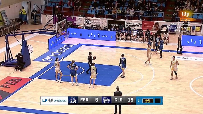 Baloncesto en RTVE - Liga Endesa 22ª Jornada Baxi Ferrol - Cadí La Seu