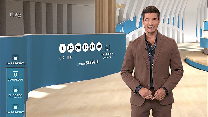 Loterías - Sorteo de la Bonoloto y Primitiva del 24/02/2024