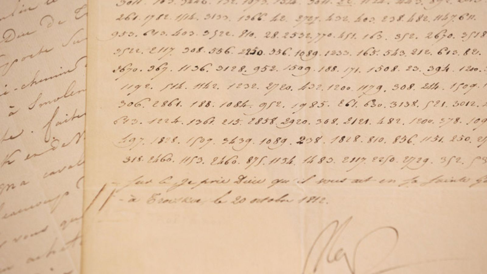 Una carta de Napoleón sobre su intención de volar el Kremlin, subastada en 150.000 euros - Informativo 24h | Ver