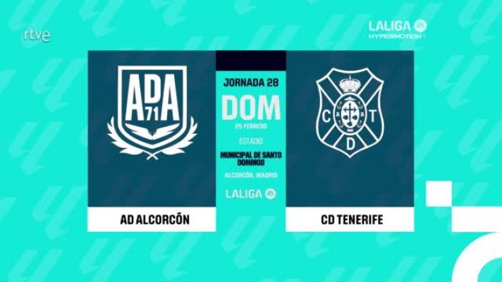 Resúmenes de LaLiga - Alcorcón - Tenerife: resumen del partido de la 28ª jornada de Liga | Segunda