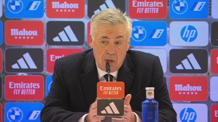 Fútbol - Carlo Ancelotti sobre el gol anulado y la revisión del VAR: "No es un problema de hoy, sino desde que existe"