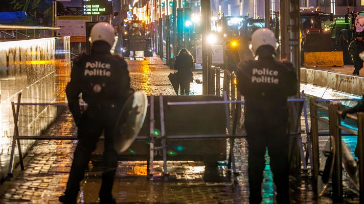 La hora de La 1 - Los agricultores europeos protestan en Bruselas
