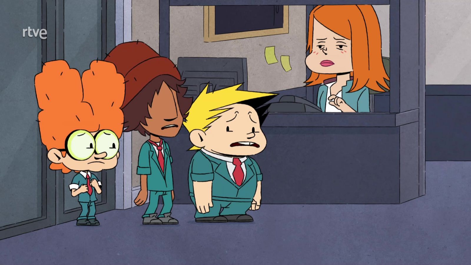 Los amigos del bloque Slip - En el trabajo - Los amigos del bloque Slip | Ver