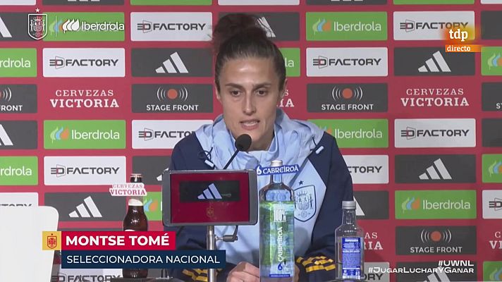 Fútbol - Montse Tomé sobre Alexia Putellas: "Tenemos 25 jugadoras disponibles"