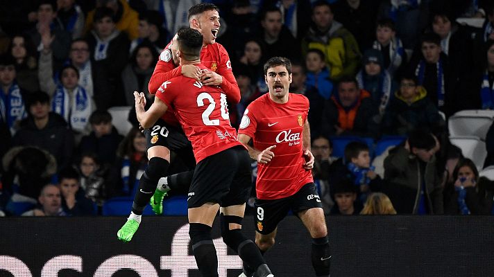 Copa del Rey - Gio González adelanta al Mallorca con un gran cabezazo