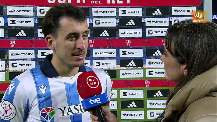 Copa del Rey - Mikel Oyarzabal, tras su penalti fallado: "Si me vuelve a tocar, lo volvería a tirar"