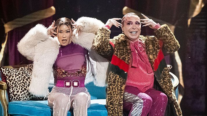 Baila como puedas - Sandra y Maestro Joao, muy tiernos con "Camaleón"