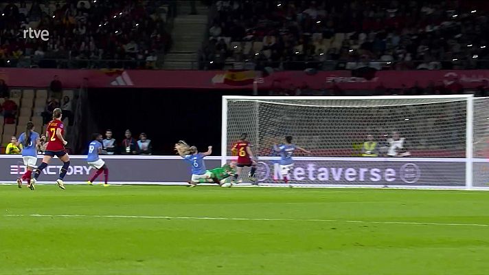 UEFA Nations League - Aitana señala el camino con el 1-0