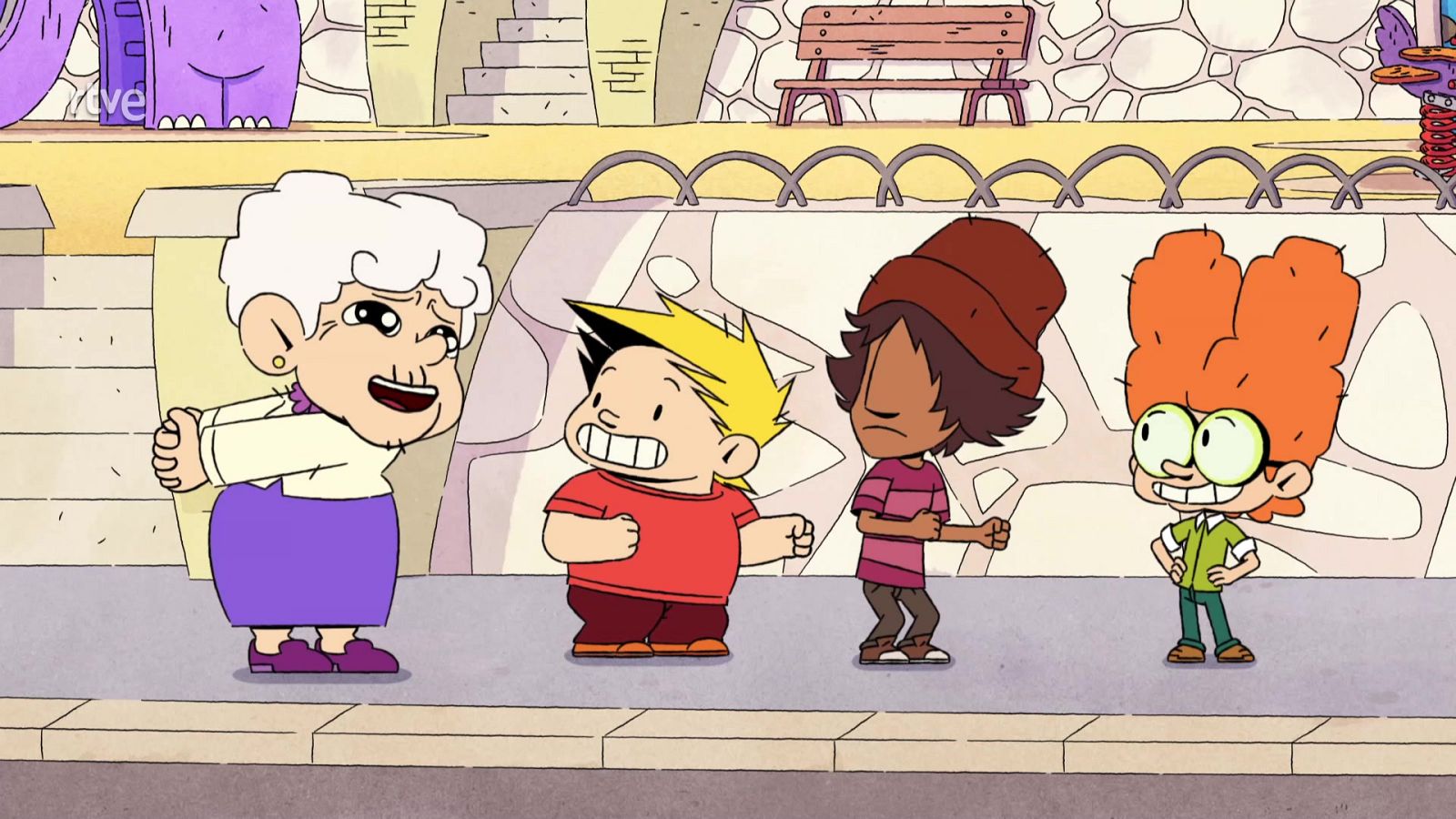 Los amigos del bloque Slip - Yaya Danielle - Los amigos del bloque Slip | Ver