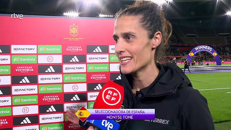 Montse Tomé, tras ganar la Nations League: "Hemos evolucionando. Siempre queremos más"