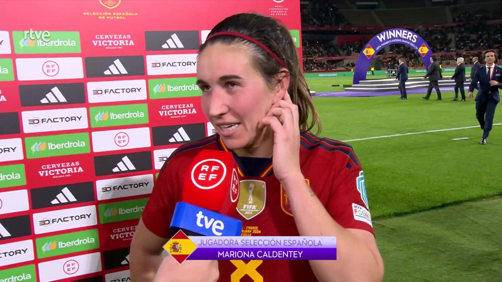 Mariona Caldentey: "Somos justas ganadoras de la final" - UEFA Nations League | Ver