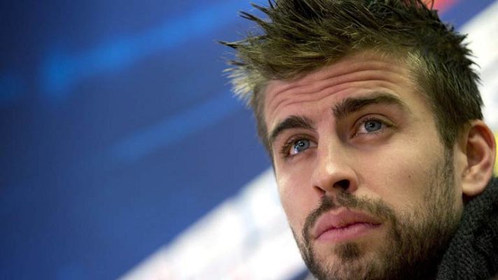 Telediario 1 - Piqué compara al Barça con los Lakers de Magic Johnson