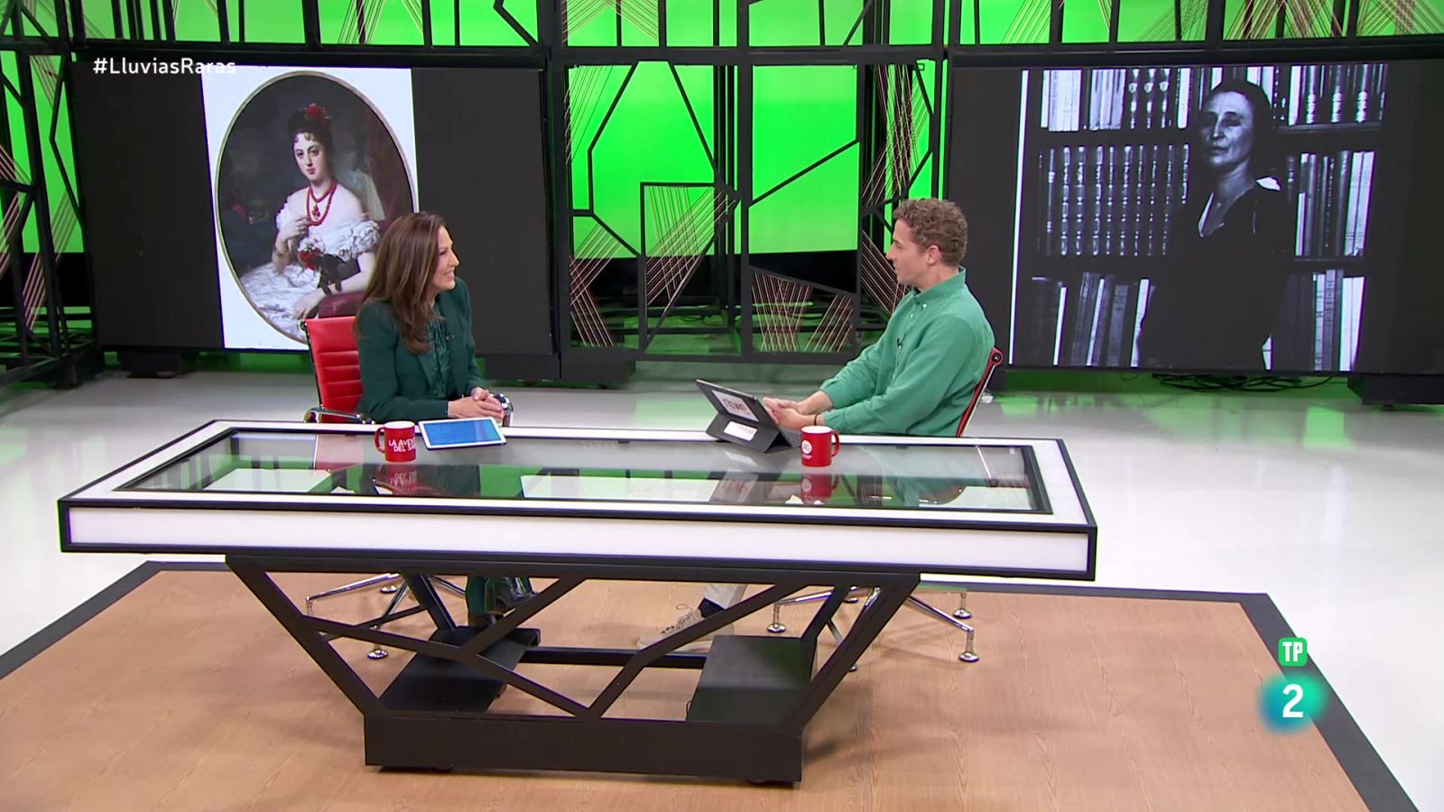 María José Rubio.  Rosario Falcó y Mercedes Gaibrois | Ver