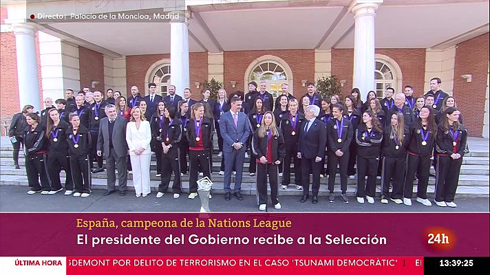 Informativo 24h - Olga Carmona, en la Moncloa: "Volver aquí en un período tan corto de tiempo es señal de que las cosas están saliendo bien"