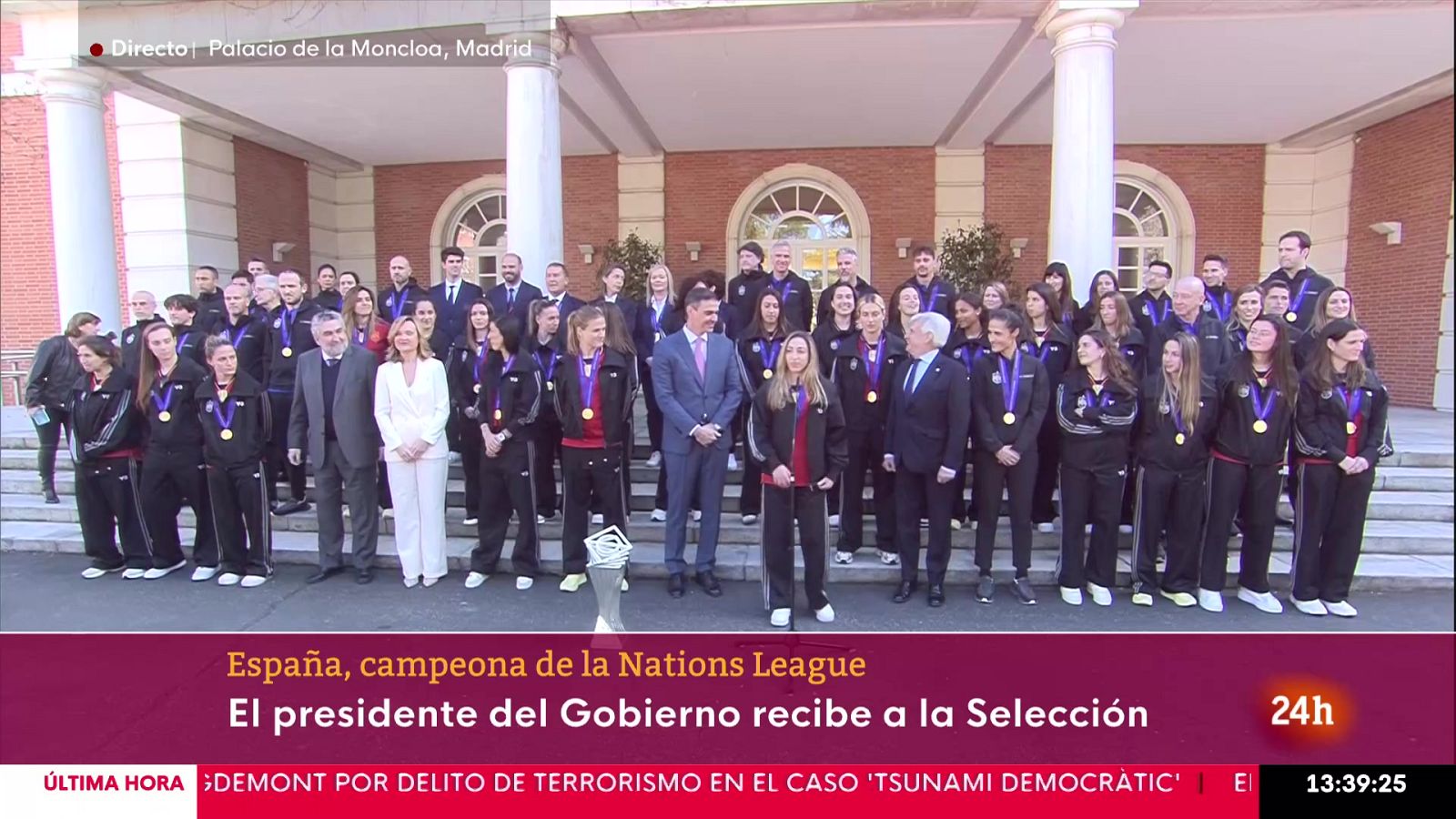 Olga Carmona: "Volver a la Moncloa en tan poco tiempo es señal de que lo estamos haciendo bien" - Informativo 24h | Ver