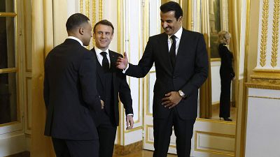Macron niega que hablaran del futuro de Mbapp� en la cena del Eliseo