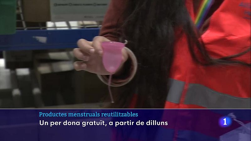 Productes menstruals reutilitzables: un per dona gratuït - L'Informatiu | Veure