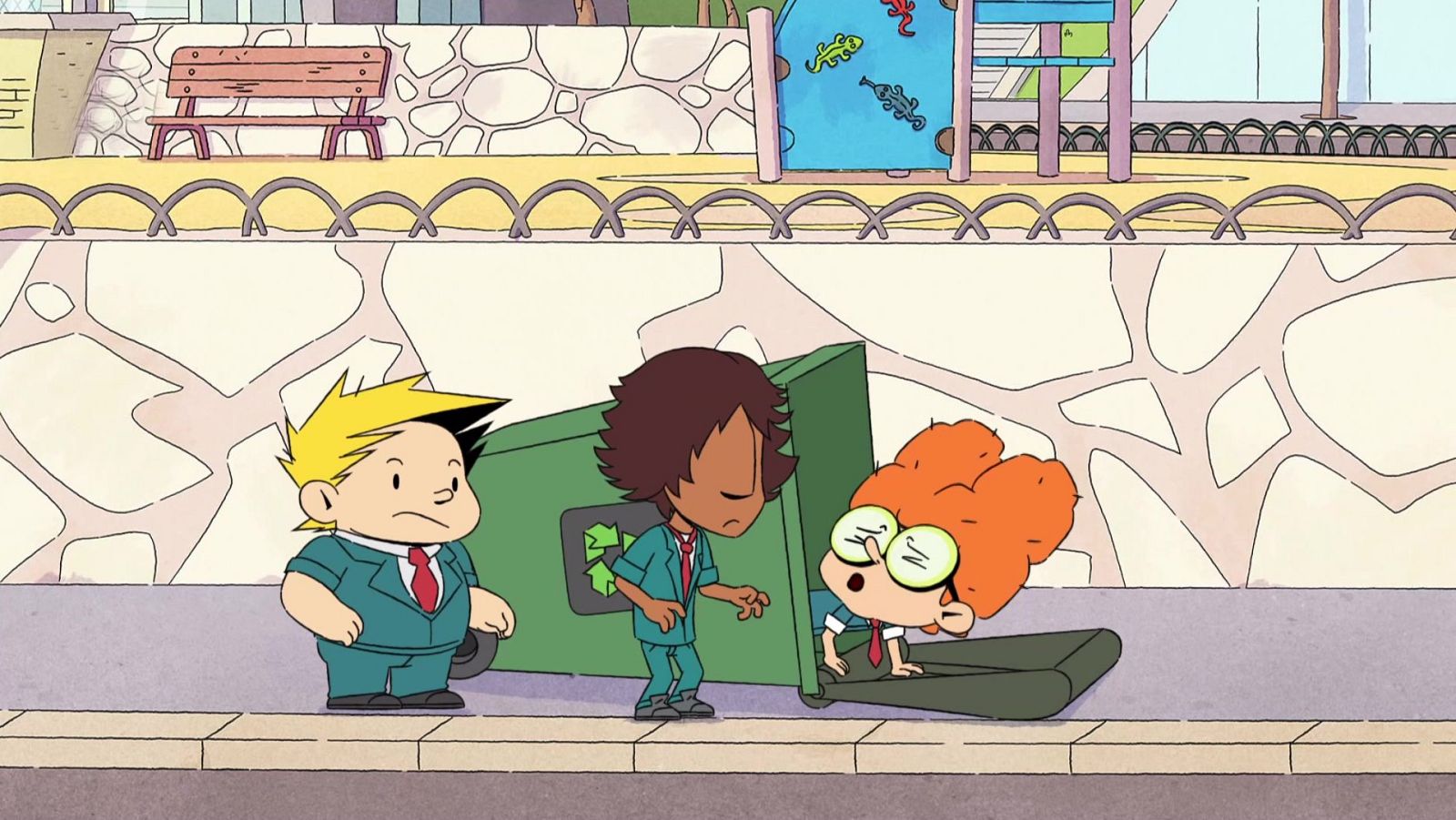 Los amigos del bloque Slip - El regreso de los mecadracosaurios - Los amigos del bloque Slip | Ver