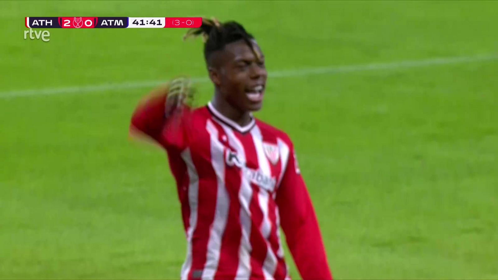 Nico Williams pone el 2-0 tras una gran asistencia de su hermano - Copa del Rey | Ver