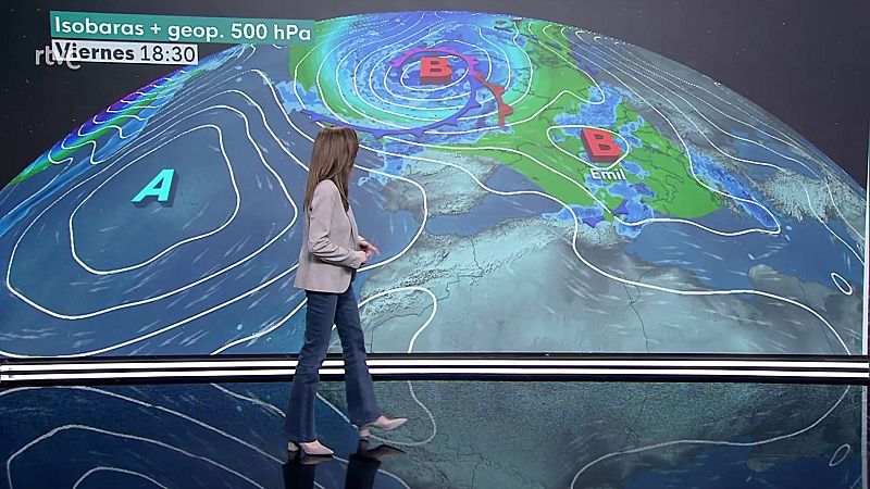 Las temperaturas máximas aumentarán en la mitad este peninsular y Baleares, y bajarán en el noroeste. Las mínimas tenderán a descender en el tercio norte.  - ver ahora