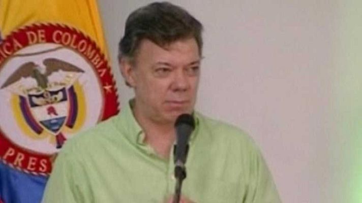 Telediario 1 - Proceso de paz en Colombia