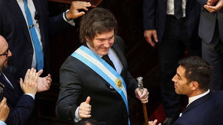 Telediario Fin de Semana - Milei abre el nuevo curso político en el Congreso e insiste en construir un nuevo orden económico en Argentina