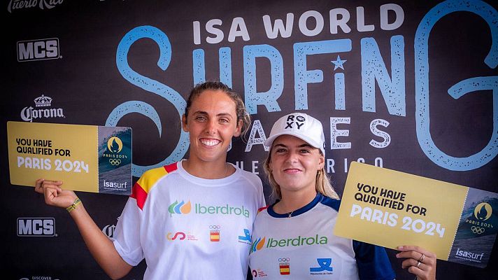 Telediario Fin de Semana - Las surfistas Nadia Erostarbe y Janire González-Extebarri logran una histórica clasificación a París 2024