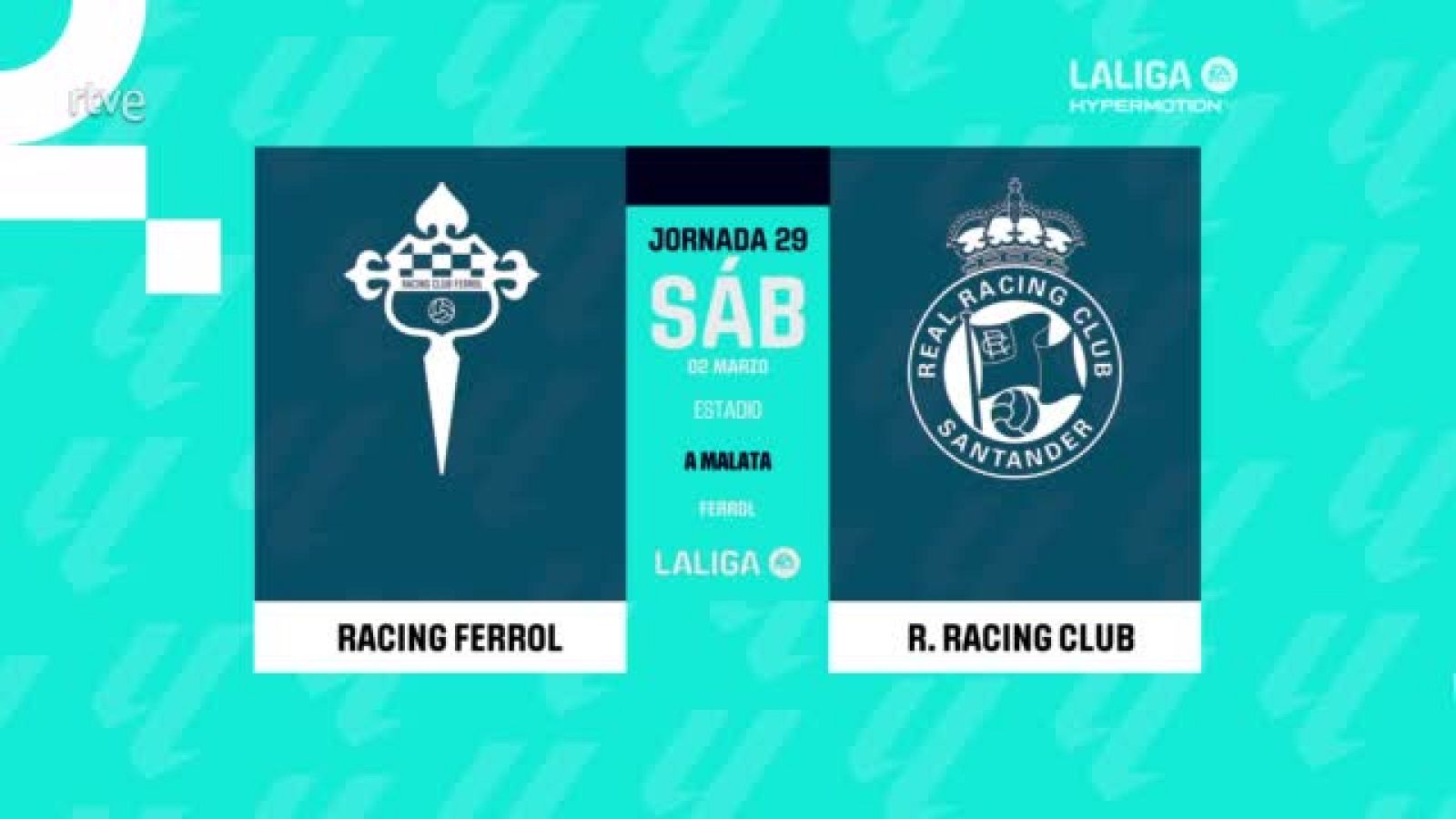 Racing Ferrol-Racing Santander: resumen partido 29ª jornada segunda | Ver