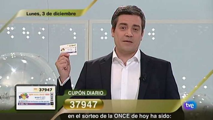 Sorteos ONCE - Sorteo ONCE - 03/12/12