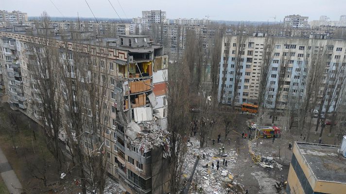 Telediario Fin de Semana - Un ataque con drones en Odesa deja siete muertos en un bloque de apartamentos