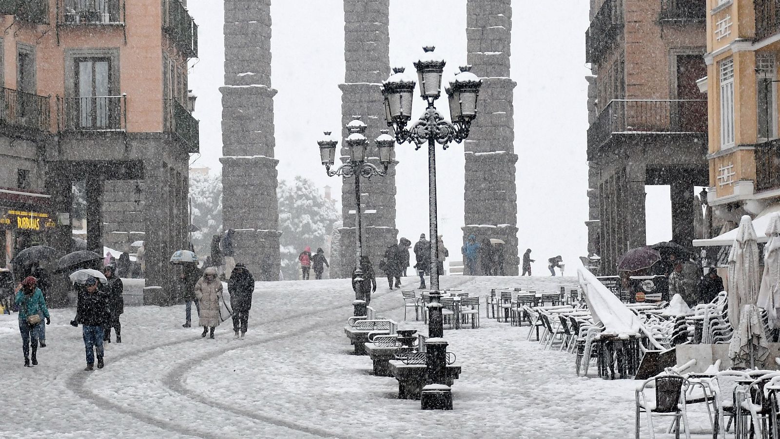 Las nevadas continúan en el norte y centro de la península - El tiempo | Ver
