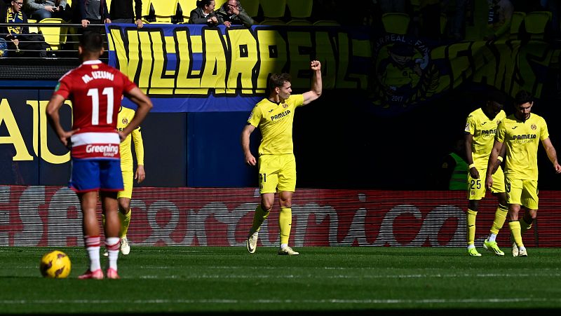 Villarreal - Granada: resumen del partido, 27ª jornada de Liga | Ver
