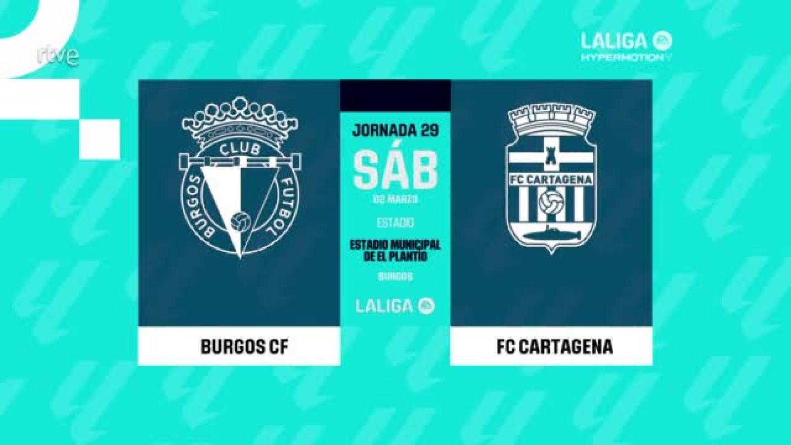 Burgos - Cartagena: resumen del partido de la 29ª jornada de Liga | Segunda | Ver