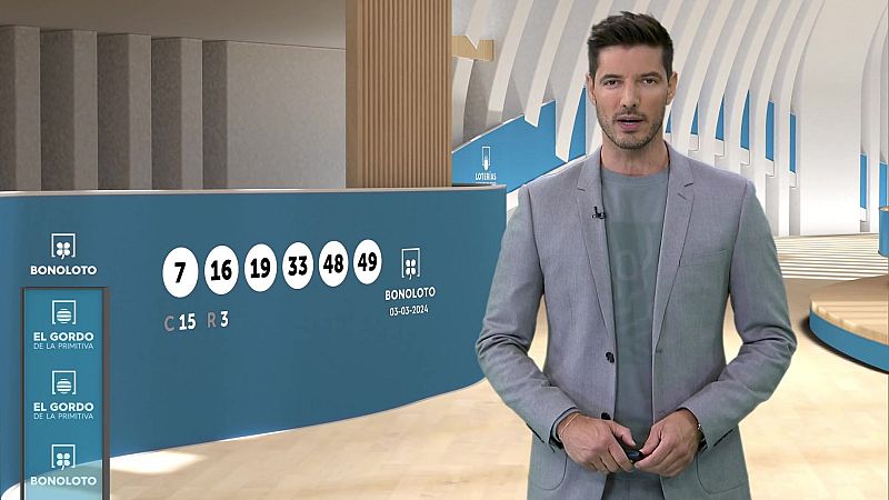 Sorteo de la Bonoloto y El Gordo de la Primitiva del 03/03/2024 - ver ahora