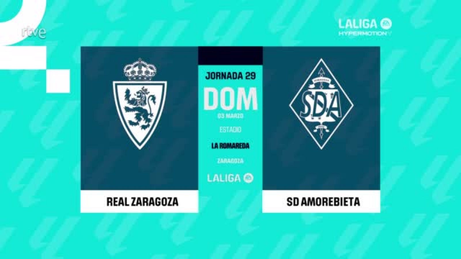 Zaragoza - Amorebieta: resumen del partido, 29ª jornada. Ver en RTVE Play