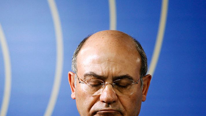 Telediario 1 - Díaz Ferrán tenía en casa 150.000 euros y un kilo de oro y una secretaria, un millón