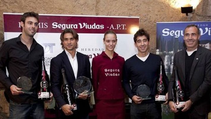Telediario 1 - Ferrer, premiado como el mejor tenista español del año